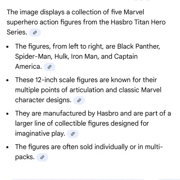 MARVEL Superhero Action Figures Set - Picture 2 of 15